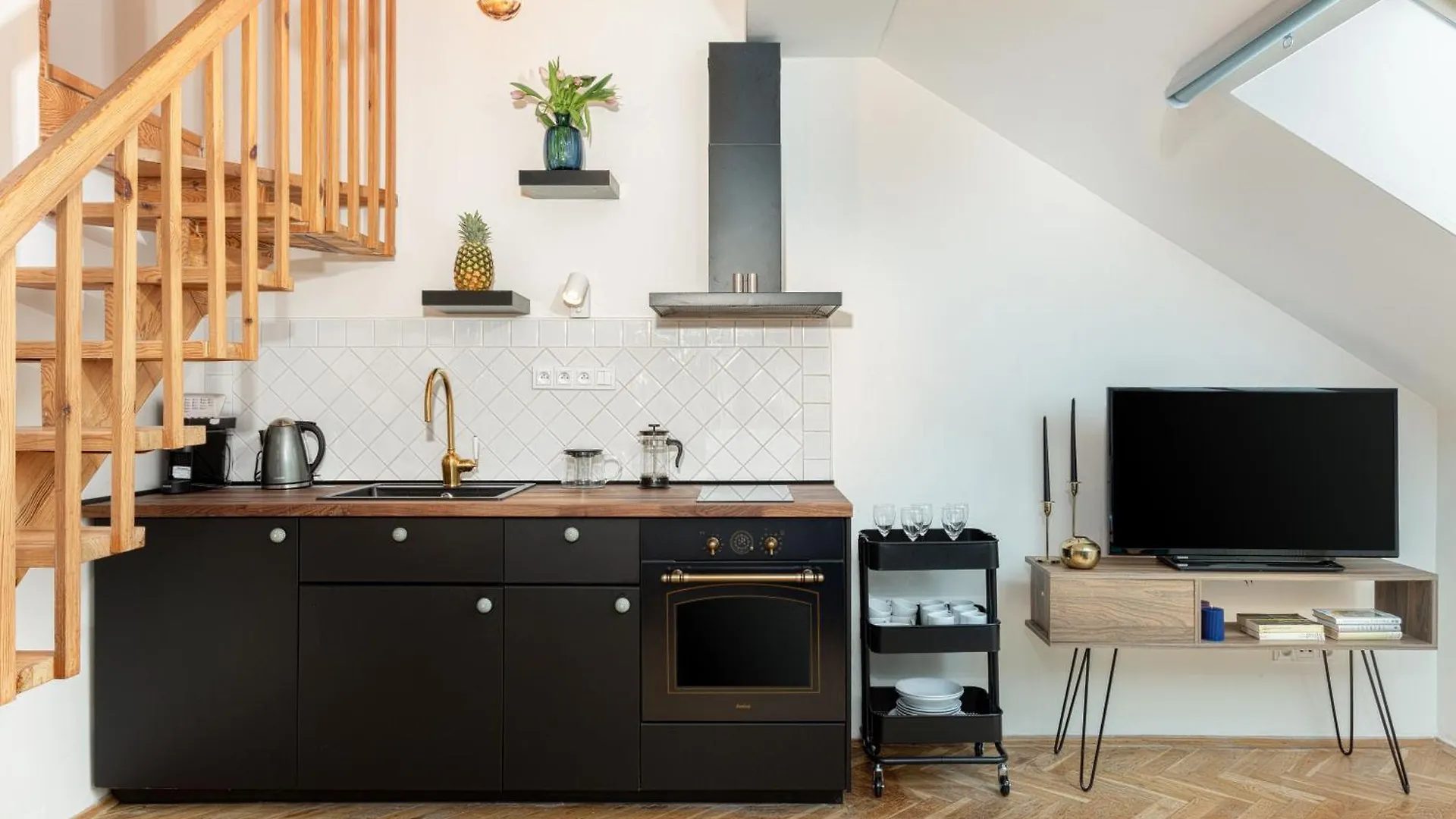 Apartment Ferienwohnung Utulny Apartman Blizko Centra Prahy Prag